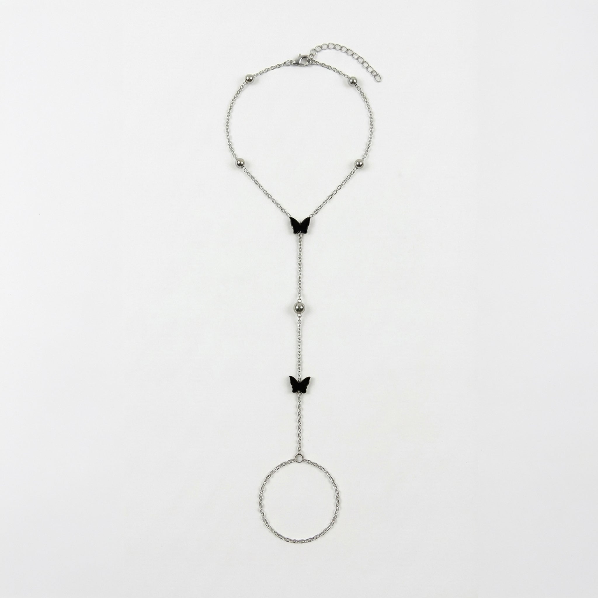 Handchain Papillon Noir Carus